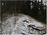 Zgornja Besnica (Podrovnik) - Sveti Jošt above Kranj